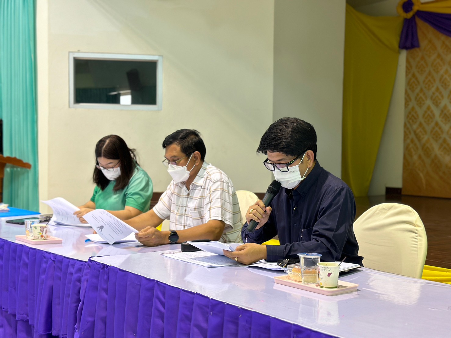 ประชุมประสานแผนระดับอำเภอโพธาราม  ในวันที่ 3 พฤษภาคม  2566  ณ  เทศบาลตำบลบ้านสิงห์